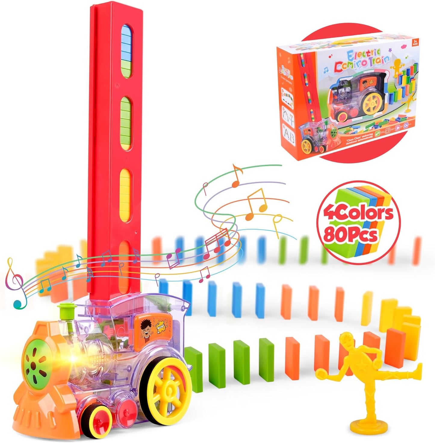 Tren Domino Train Stack con Sonido