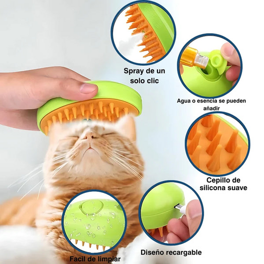 Cepillo Humidificador de Mascotas