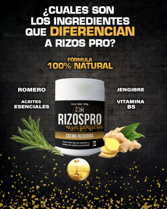 RIZOS PRO - Tratamiento de crema rizadora 100% efectivo